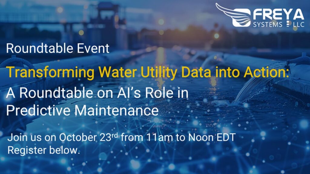 Banner for Transforming Water Utility Data in Action event